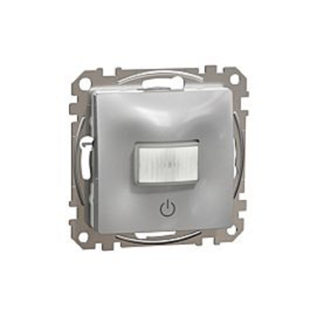Датчик движения с выключателем Schneider Electric Sedna Design Алюминий SDD113504